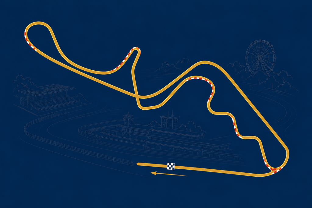 Illustration von Suzuka International Racing Course